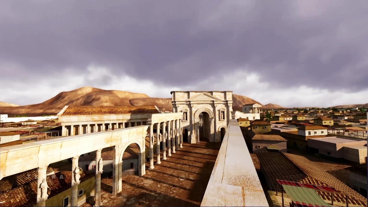 Animation Das römische Palmyra ZDFmediathek