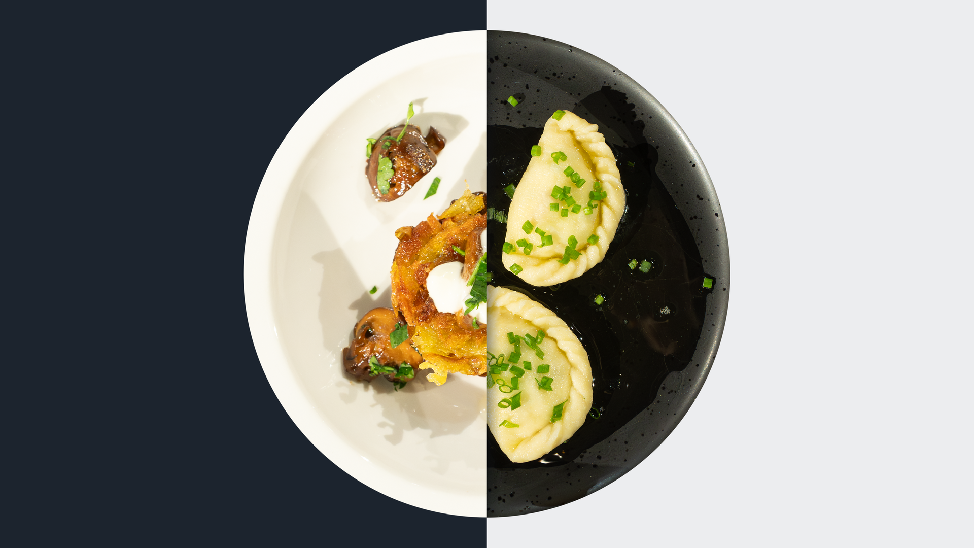 Rösti mit Madeira-Champignons vs. Kärntner Nudeln