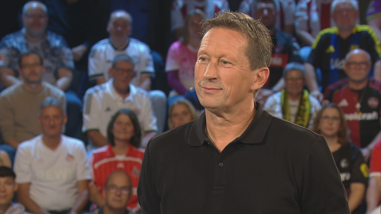 Roger Schmidt als Gast im aktuellen Sportstudio