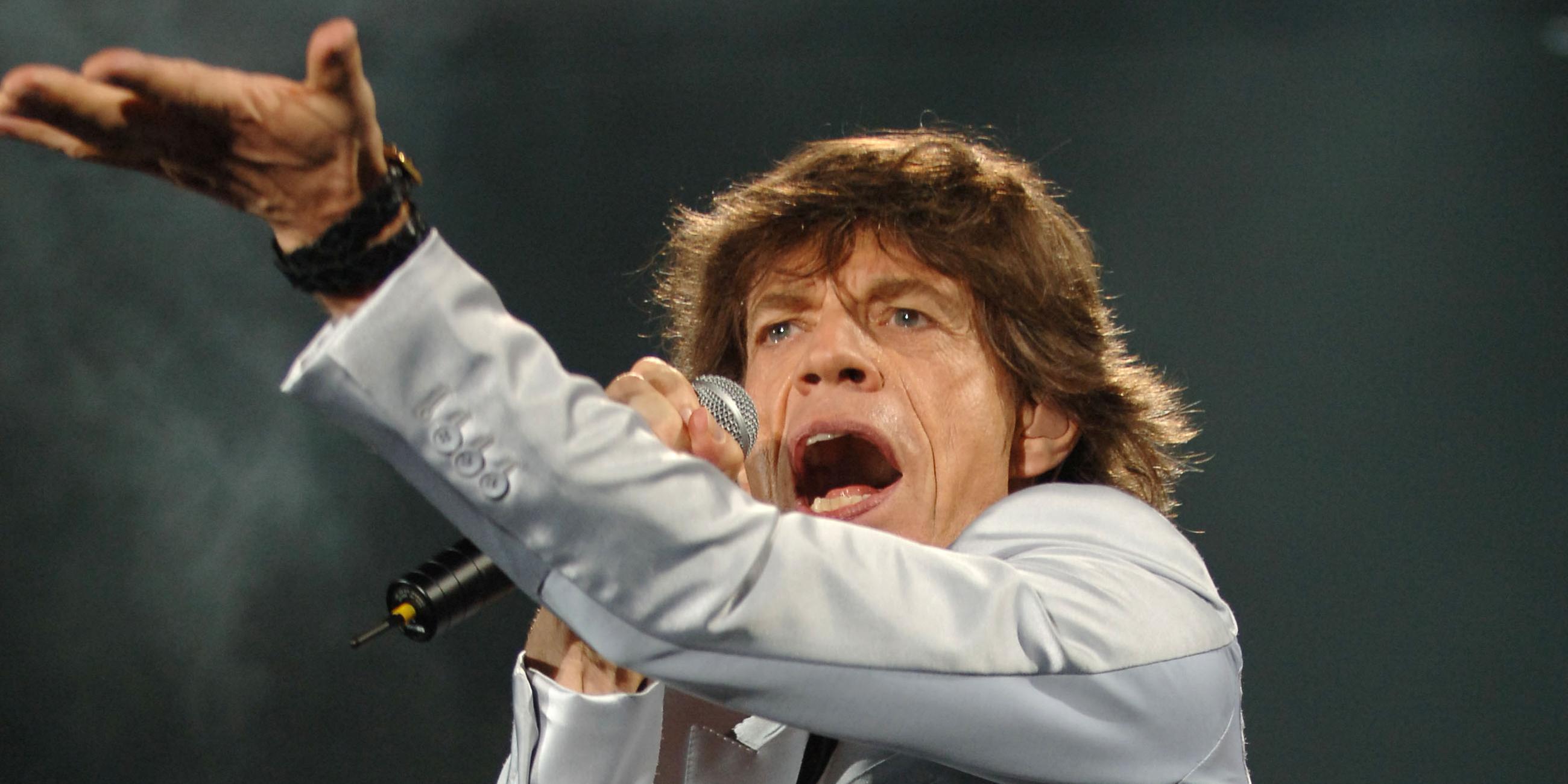 Der Rolling Stones-Sänger Mick Jagger