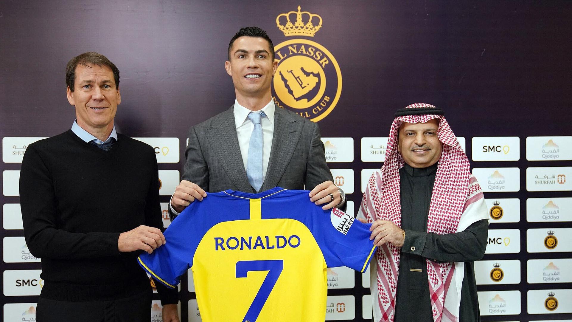 Rudi Garcia, Cristiano Ronaldo und Musalli Al-Muammar