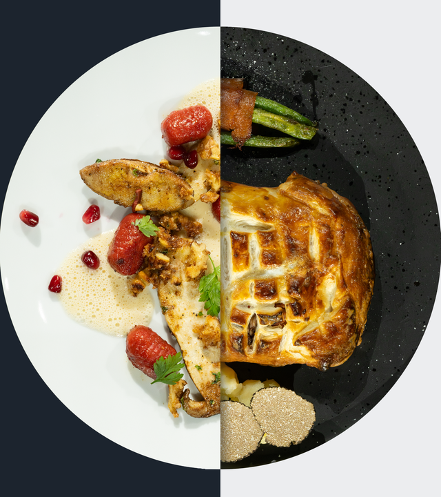 Rote-Bete-Gnocchi vs. Veggie Wellington