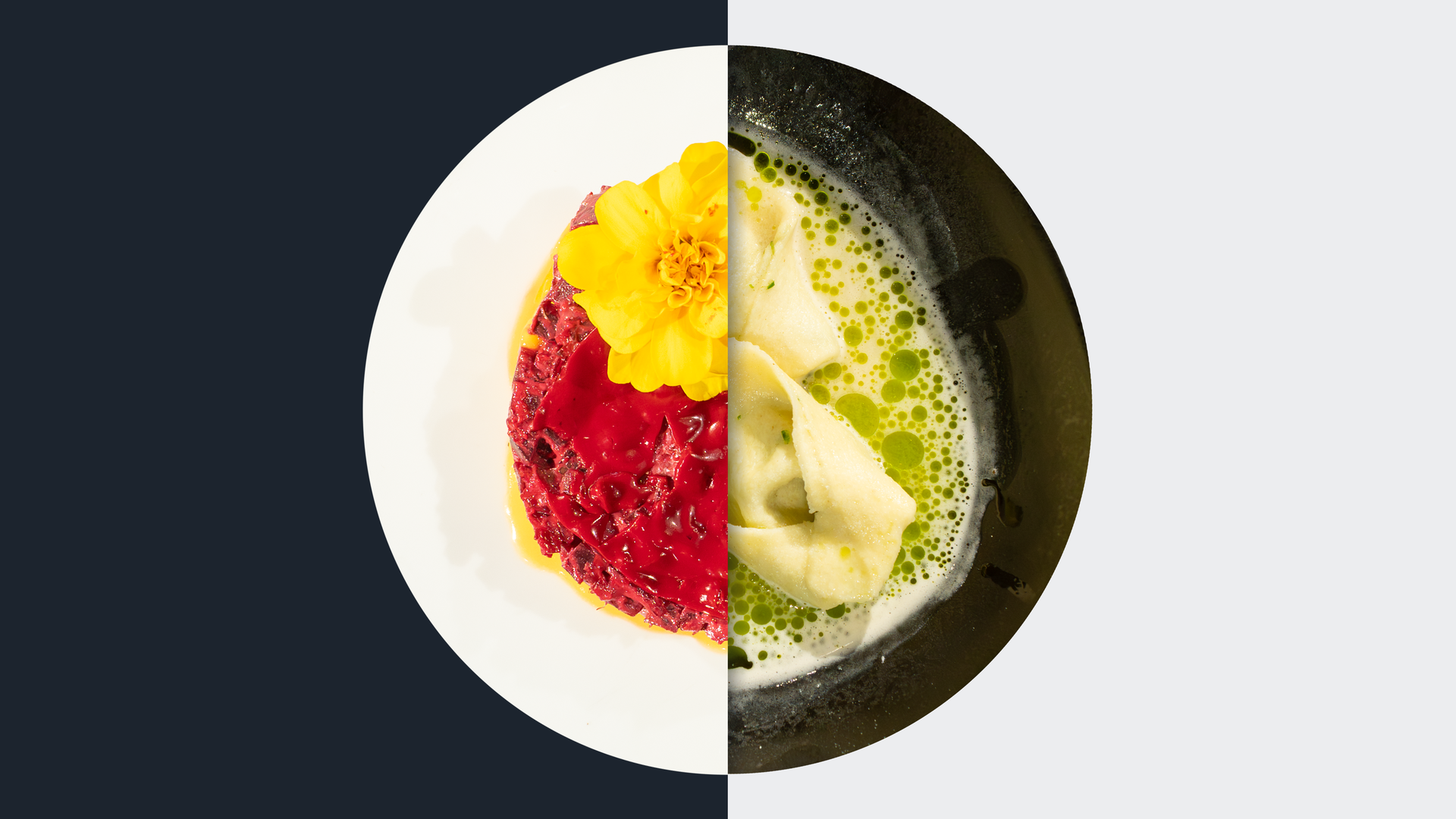 Rote-Bete-Tatar vs. Tortellini