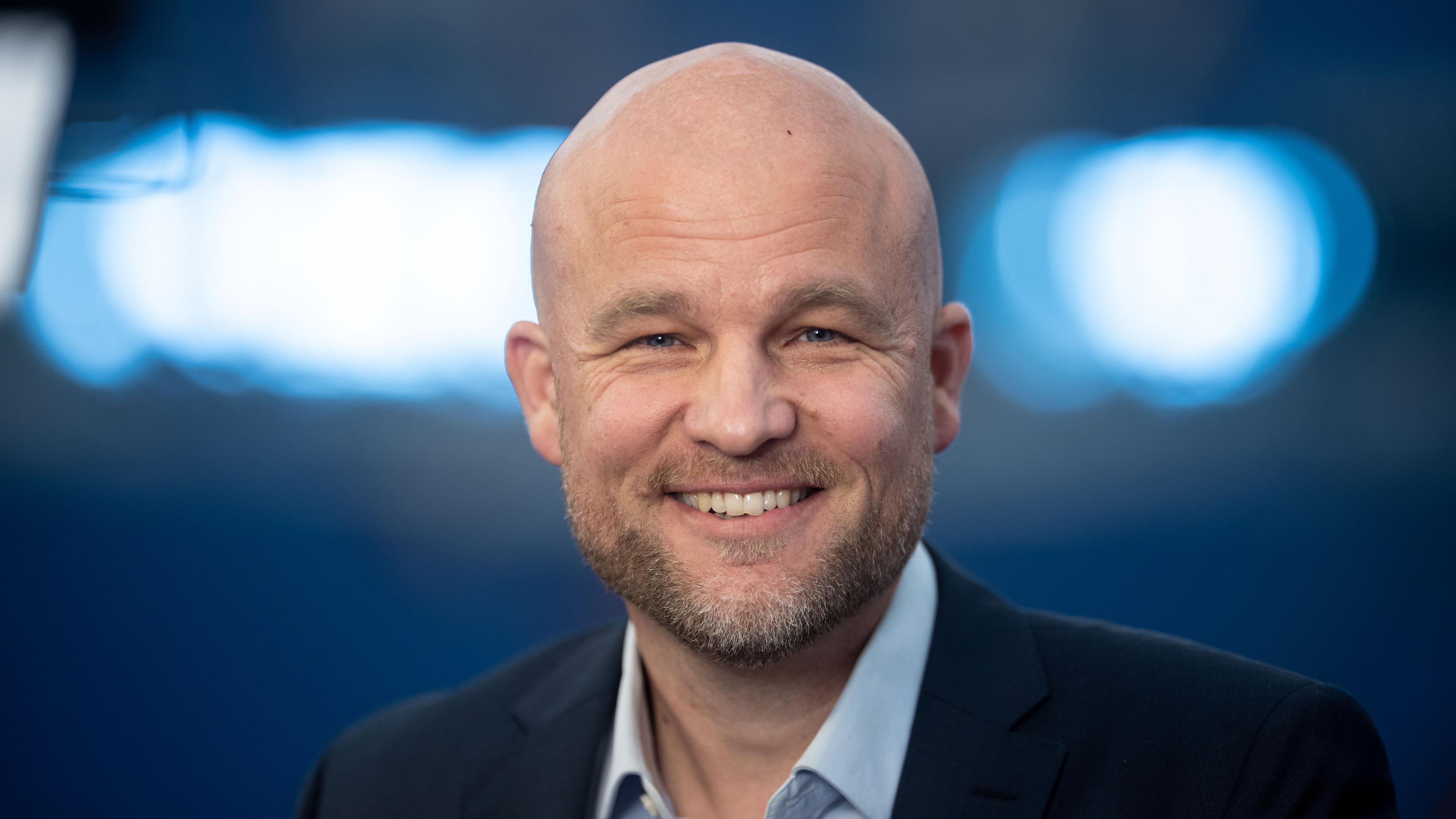 Der neue Sportdirektor Rouven Schröder von Schalke 04 bei seiner offiziellen Vorstellung.