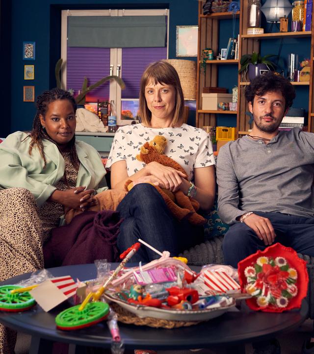 "Ruby": Rosina Kaleab als Simone, Anna Böger als Ruby, Camill Jammal als David (v.l.n.r.)