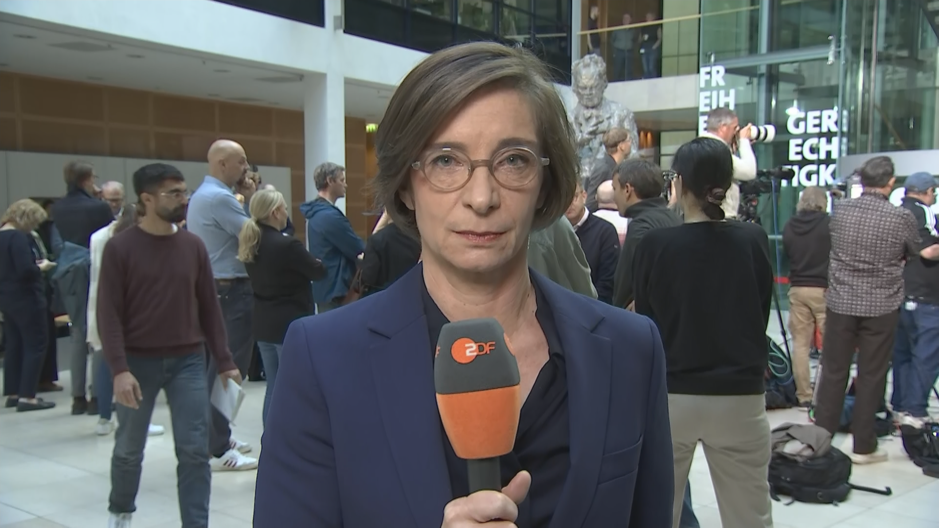 ZDF-Hauptstadtkorrespondentin Diana Zimmermann