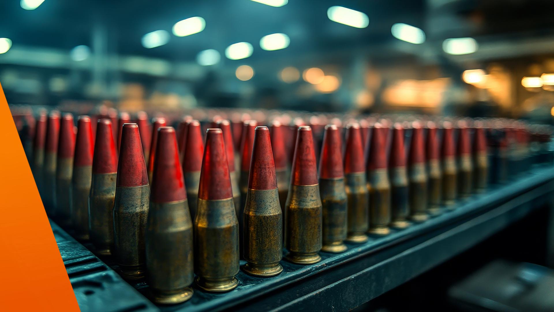 Munition für Rüstungskonzerne 