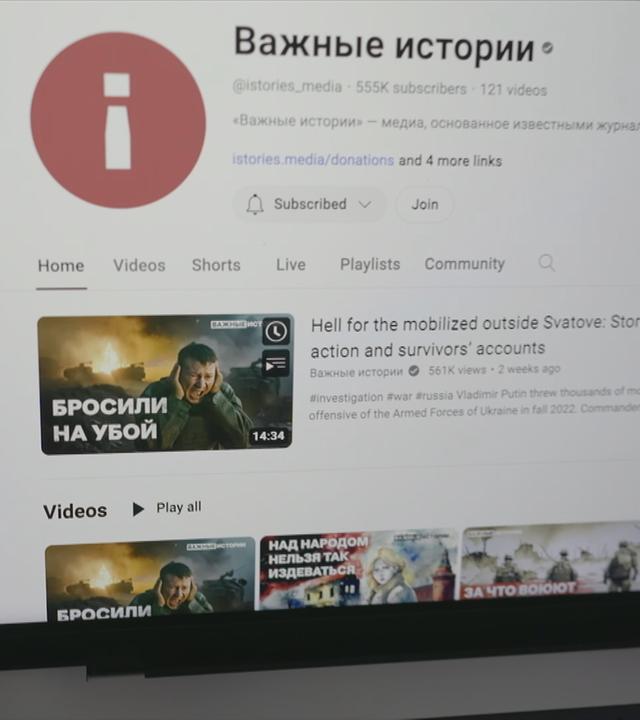 Russische investigativ-Journalisten in Prag