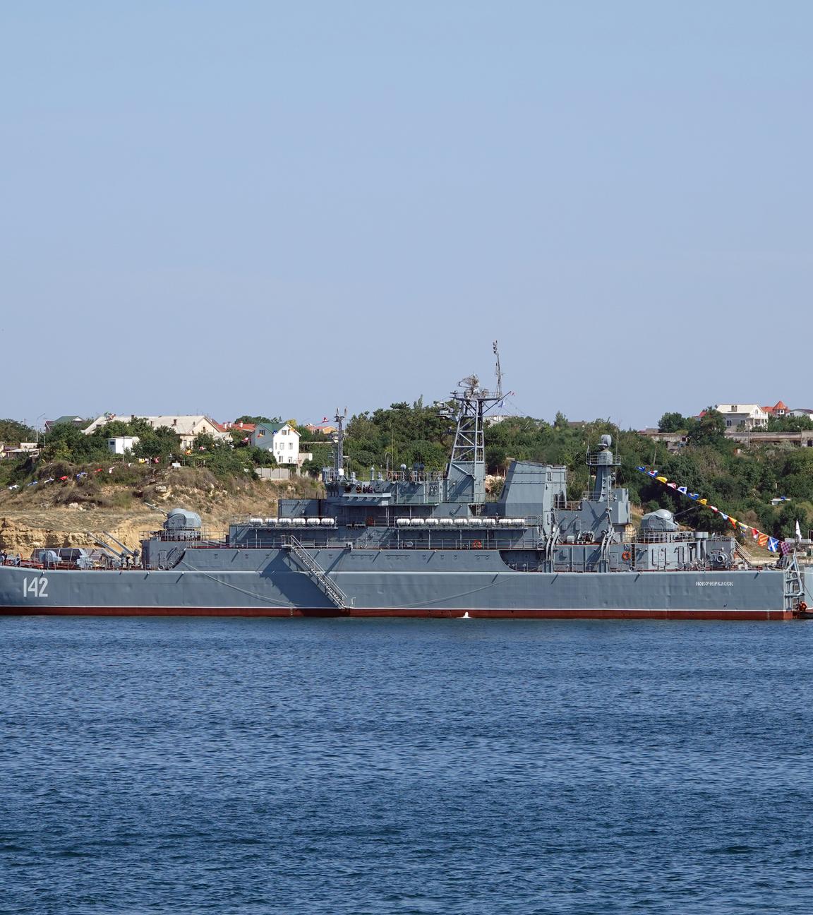 Kriegsschiff "Nowotscherkassk"