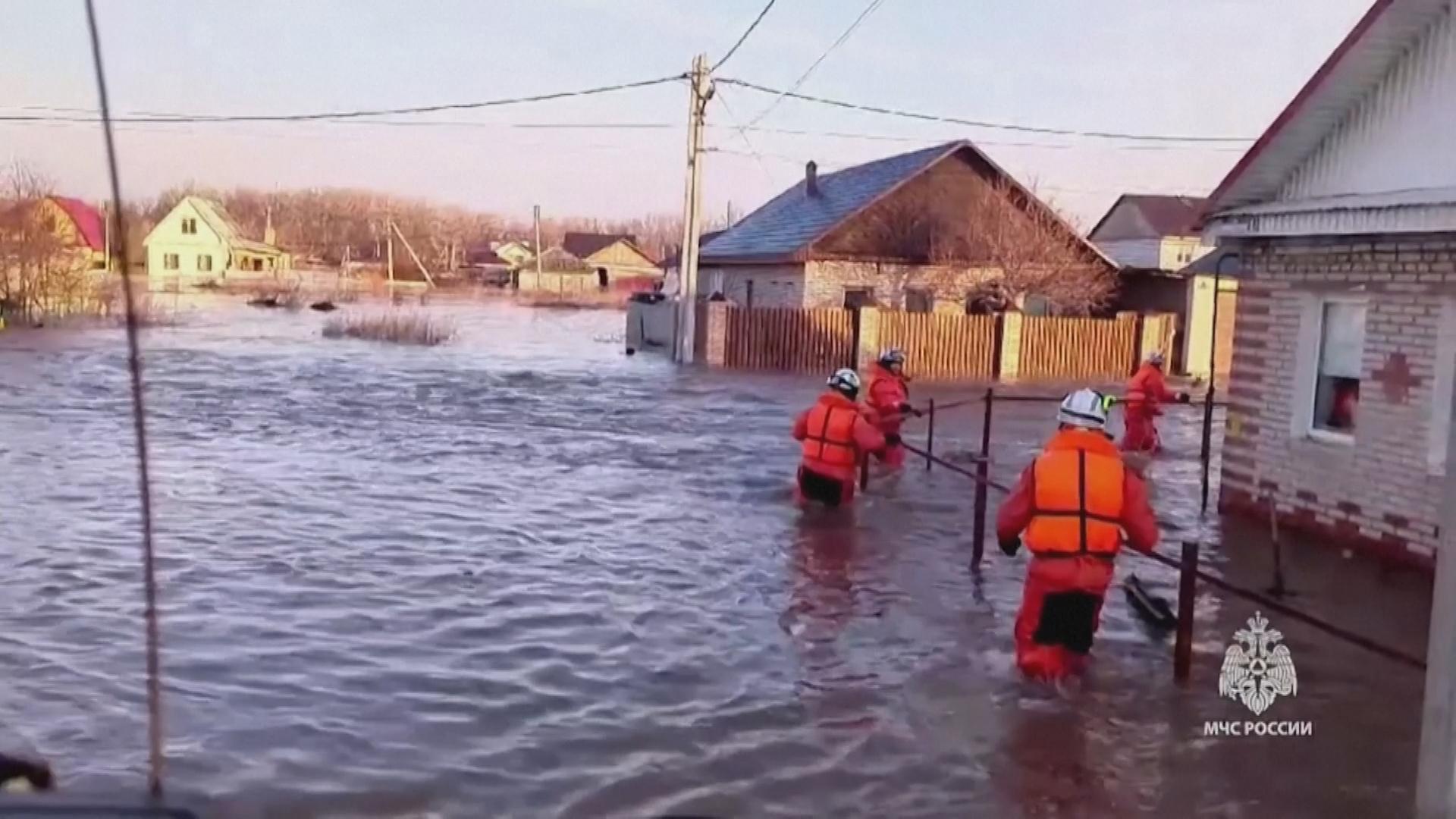 Russland: Massive Überschwemmungen	