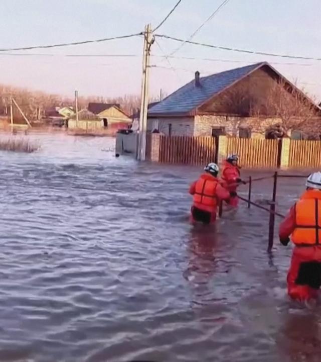 Russland: Massive Überschwemmungen	