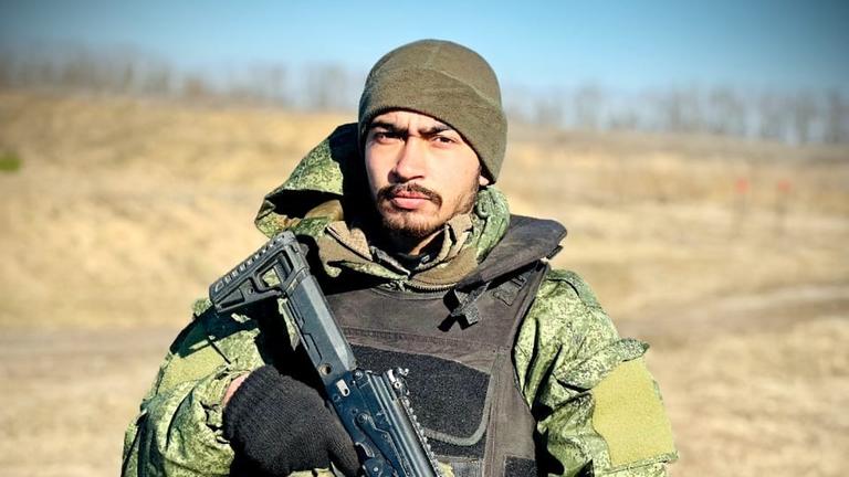 Russland Soldat Indien