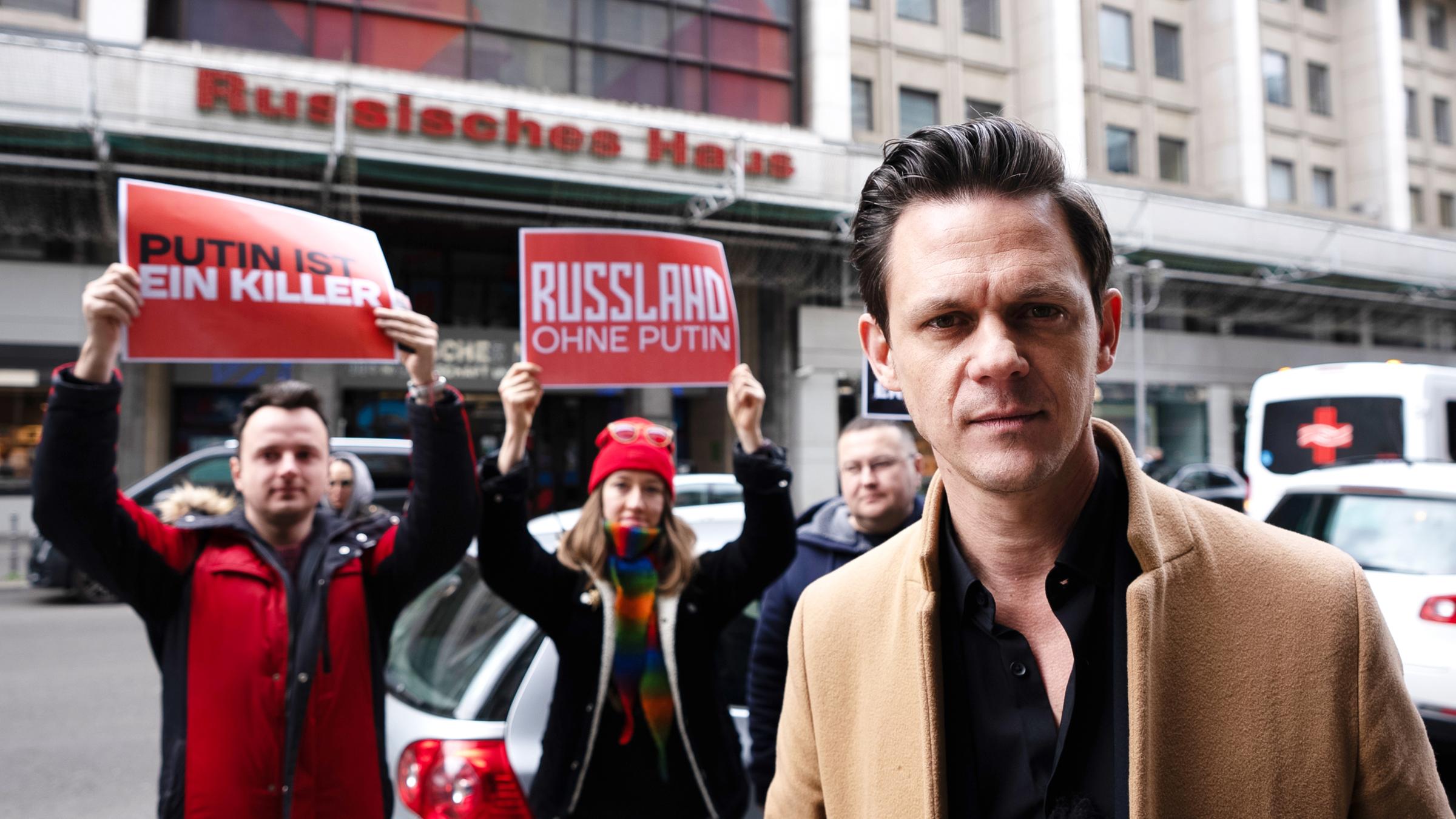 Demo in Berlin gegen das Putim-Regime