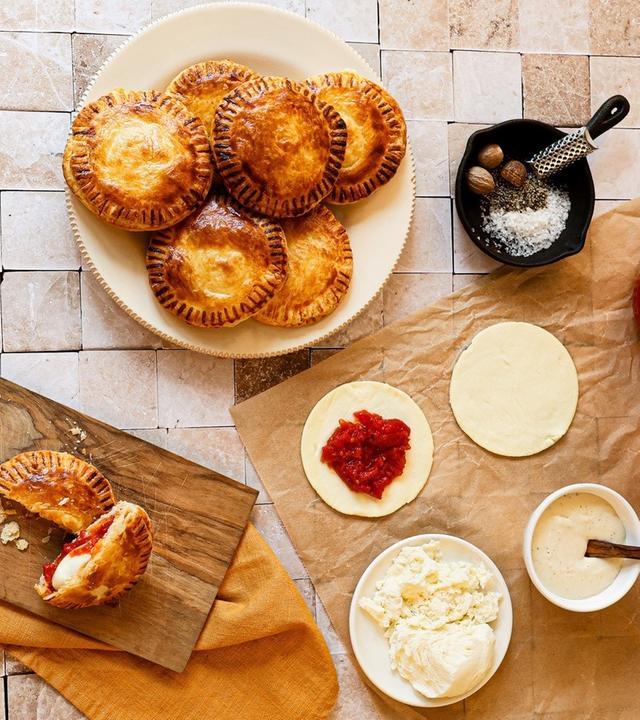 Rustico Leccese | Gefüllte Blätterteigtaschen