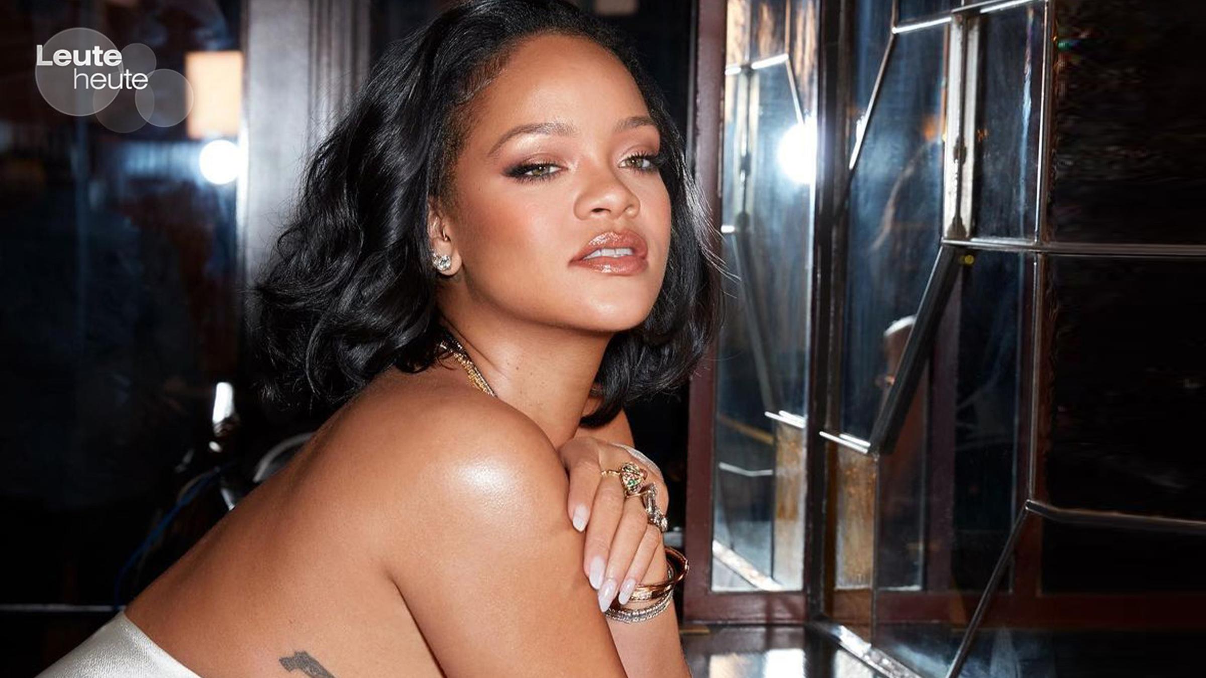 Das Bild zeigt die Sängerin Rihanna.
