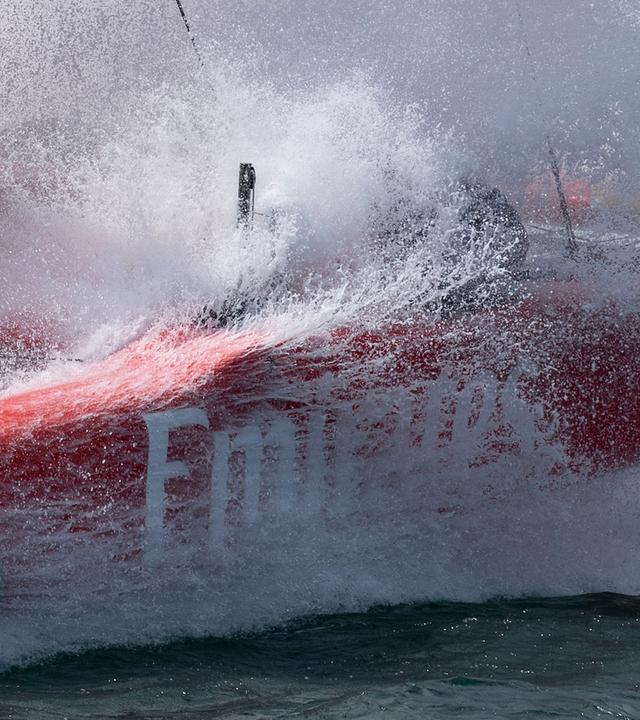 Die britischen Favoriten vom Team Emirates GBR in einer schönen Speed-Studie.