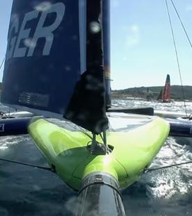 Das Team Germany beim Sail GP in St. Tropez.