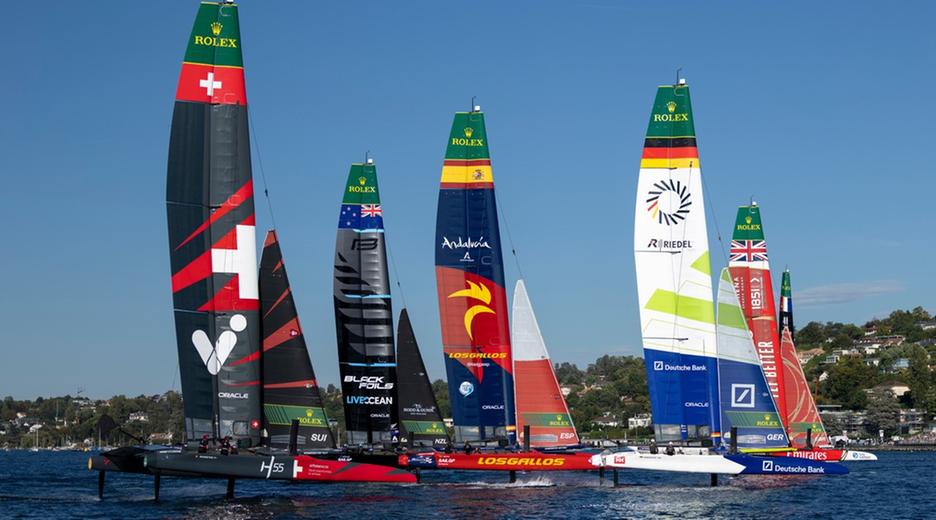 SailGP auf dem Genfersee
