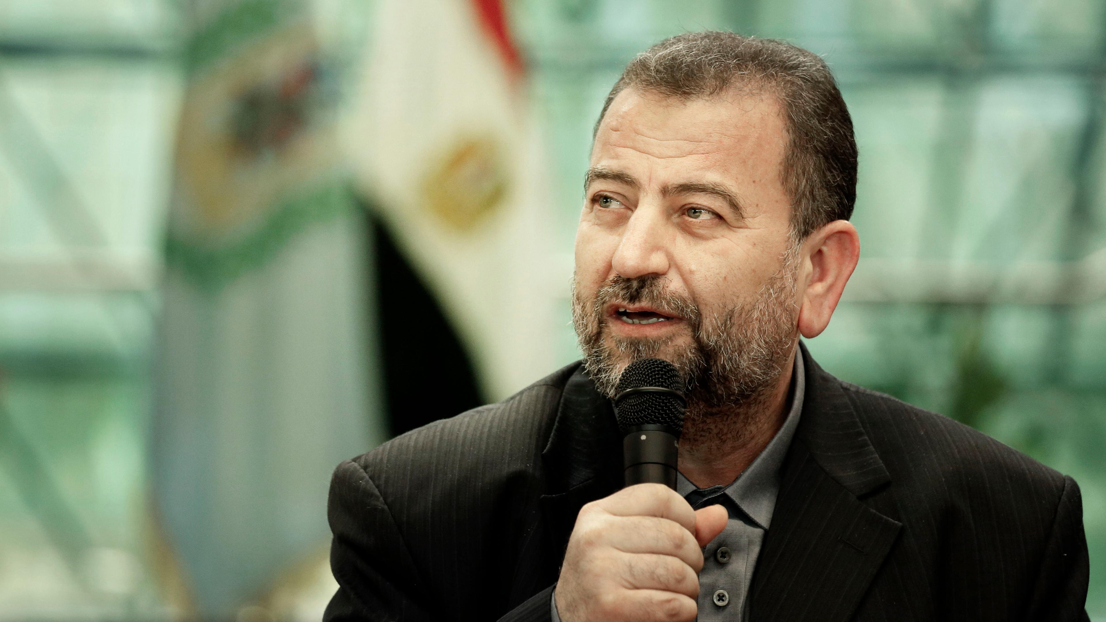 Ägypten, Kairo: Saleh al-Aruri, stellvertretender Vorsitzender des Hamas-Politbüros, Archivbild