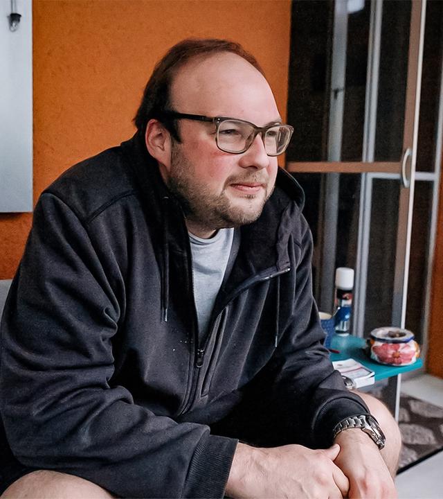Sales Kistler musste sein Studium kurz vor dem Master abbrechen.