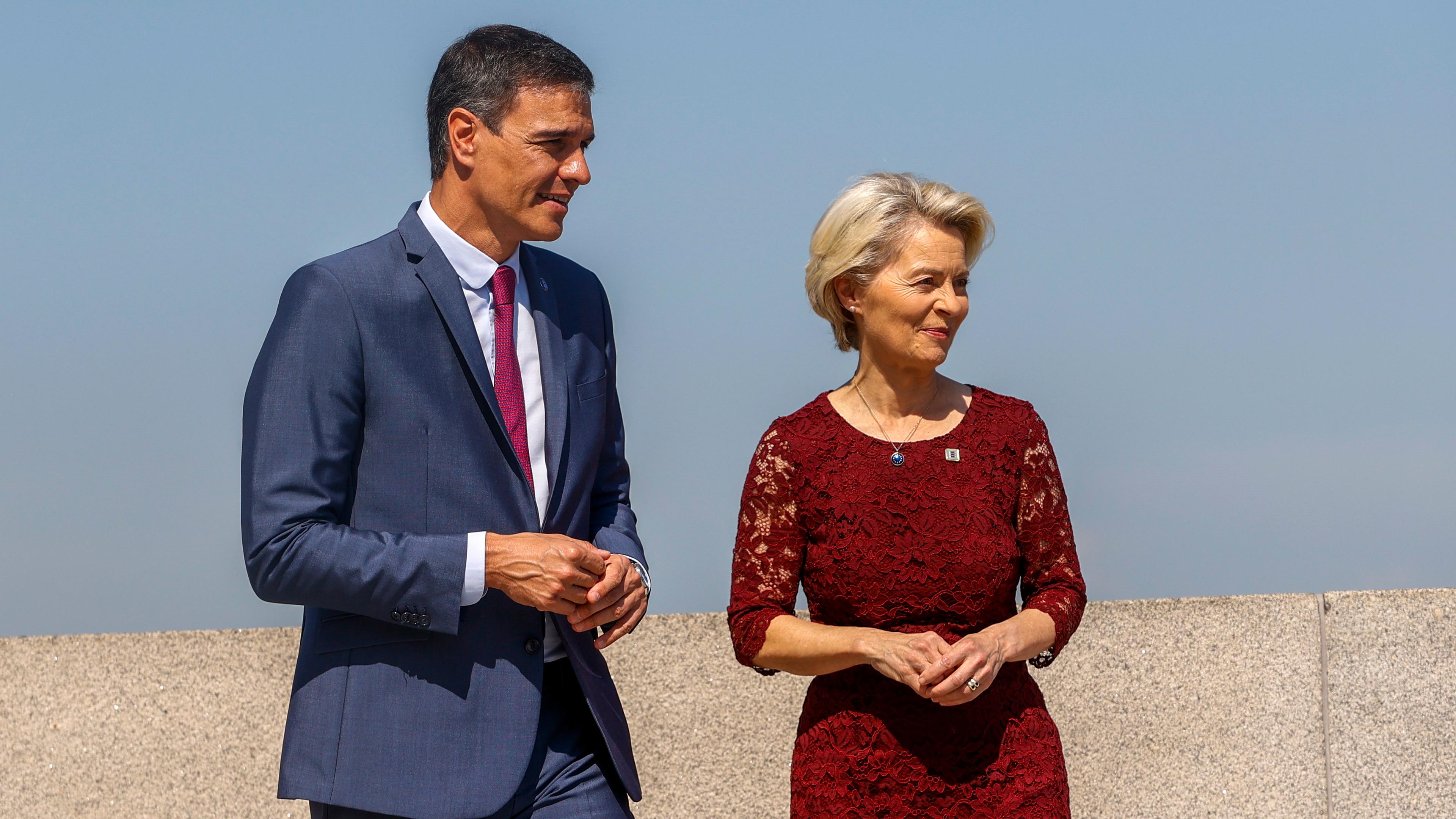 In Madrid hat der spanische Ministerpräsident bei Beginn seiner EU-Ratspräsidntschaft, die EU-Kommissionspräsidentin Ursula von der Leyen getroffen.
