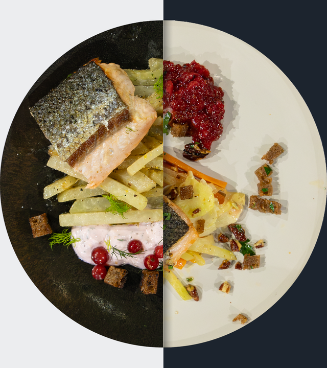 Sanft gegarter Lachs vs. Johannisbeer-Chutney