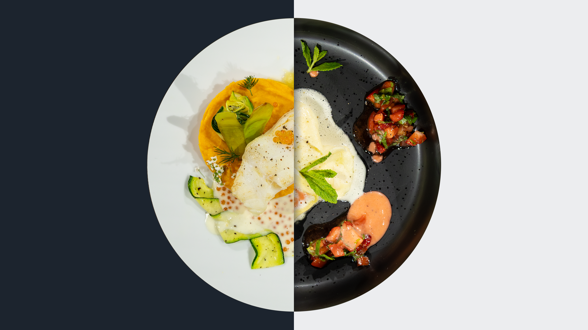 Sanft gebratener Kabeljau vs. Erdbeer-Tomaten-Salsa