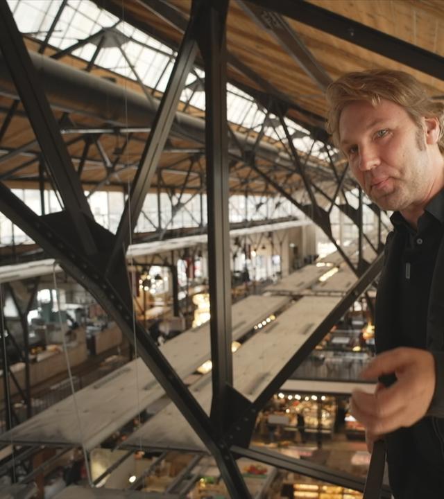 Alte Gebäude im neuen Look in Riga