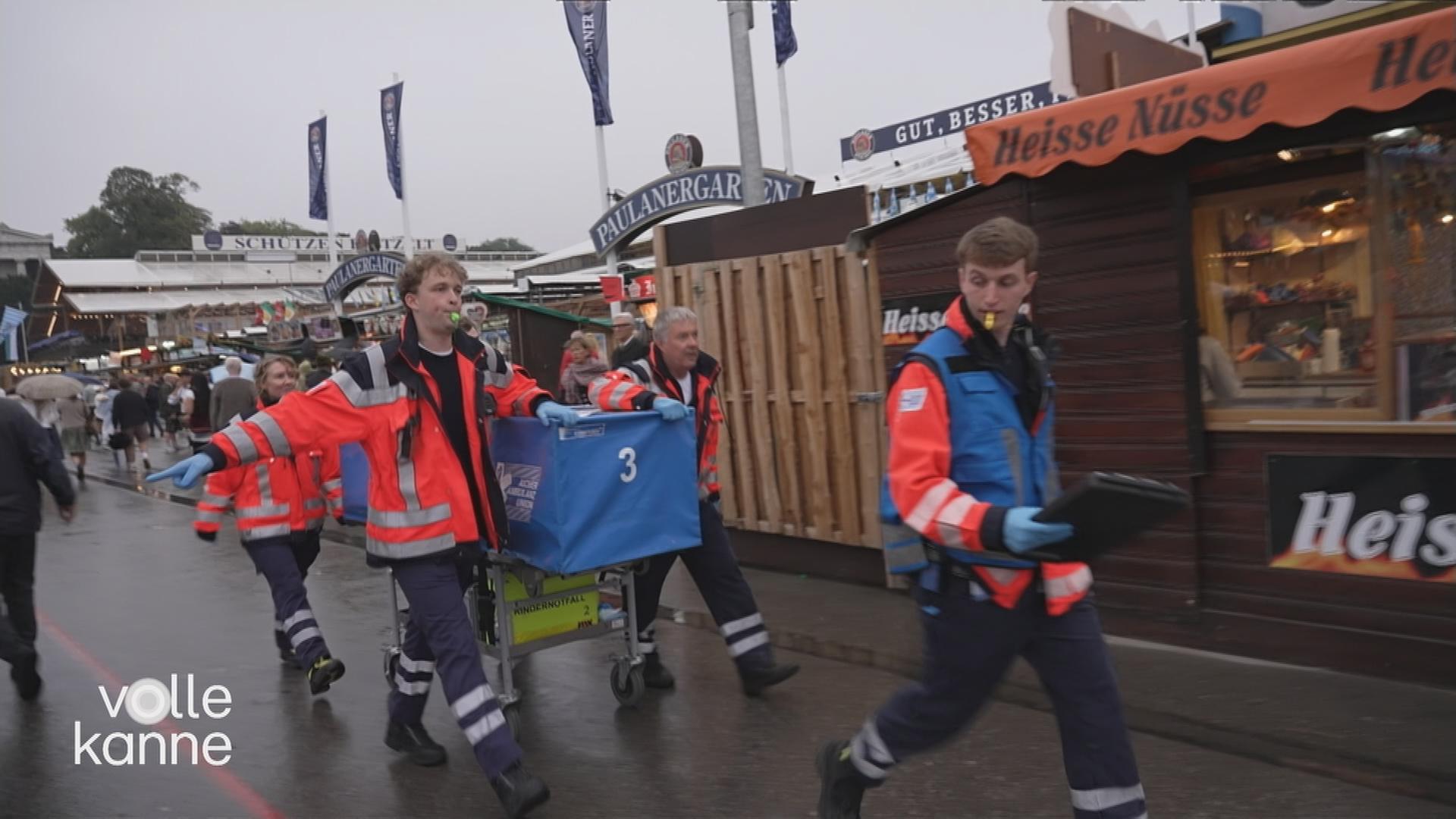 Sanitäter auf dem Oktoberfest