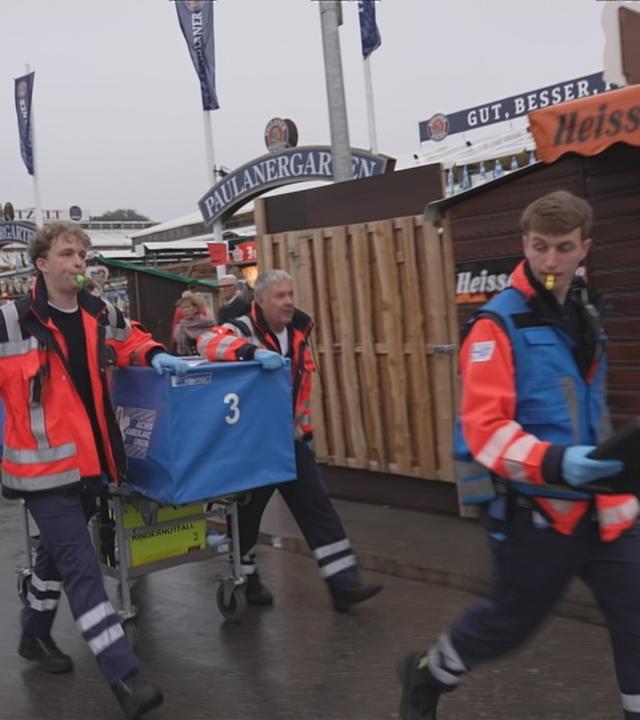Sanitäter auf dem Oktoberfest