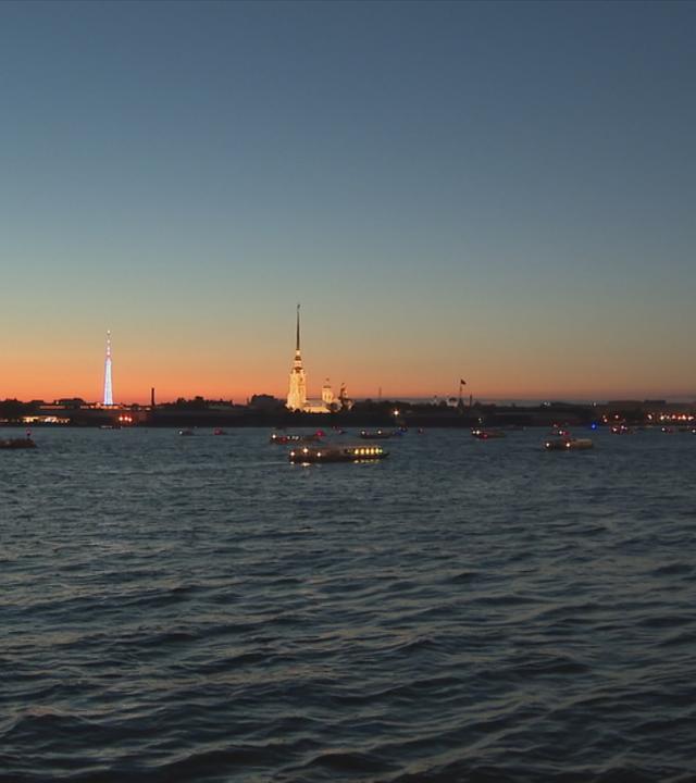 weiße Nacht in Sankt Petersburg