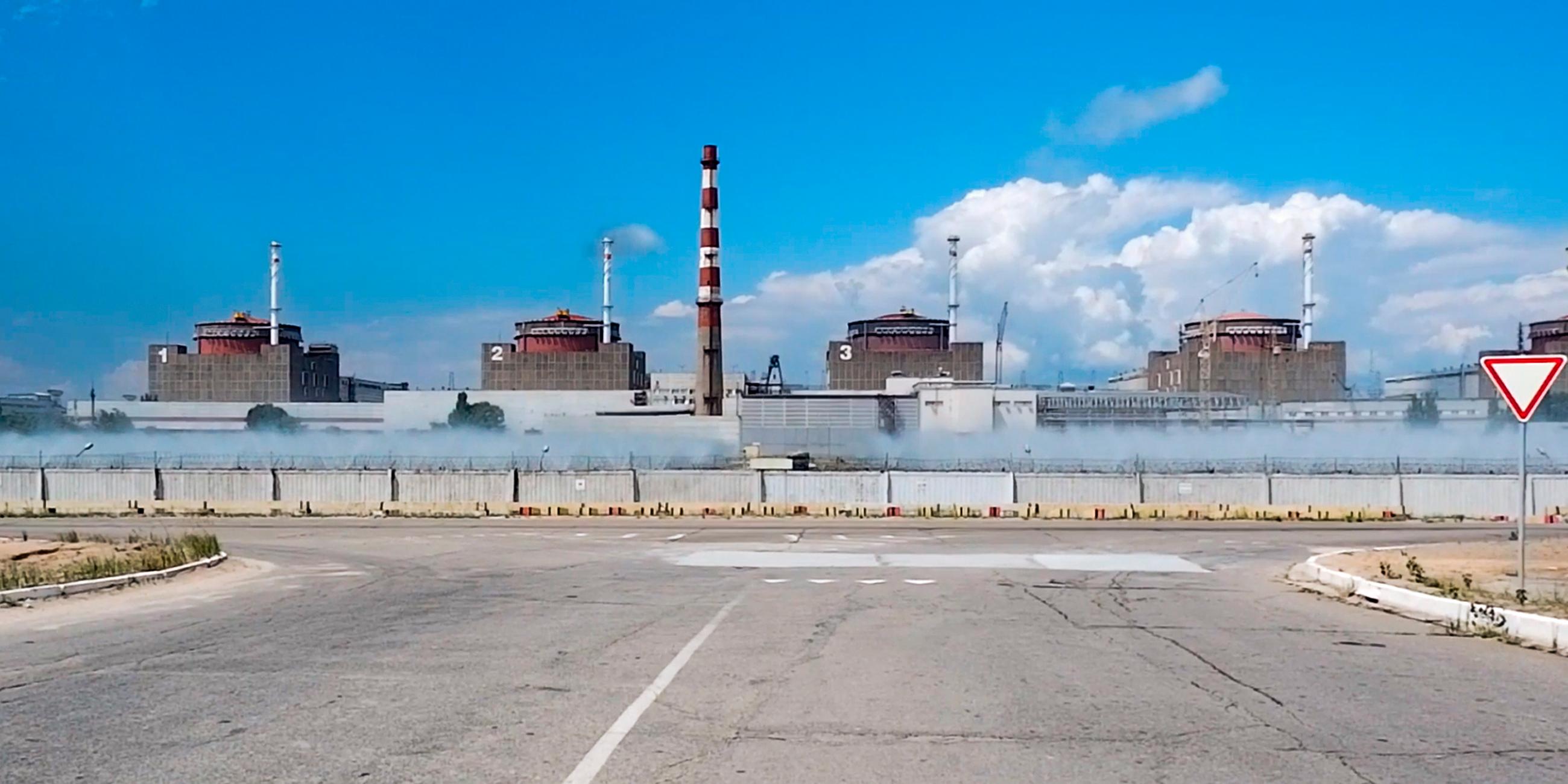 Ukraine: Atomkraftwerk Saporischschja, Archivbild