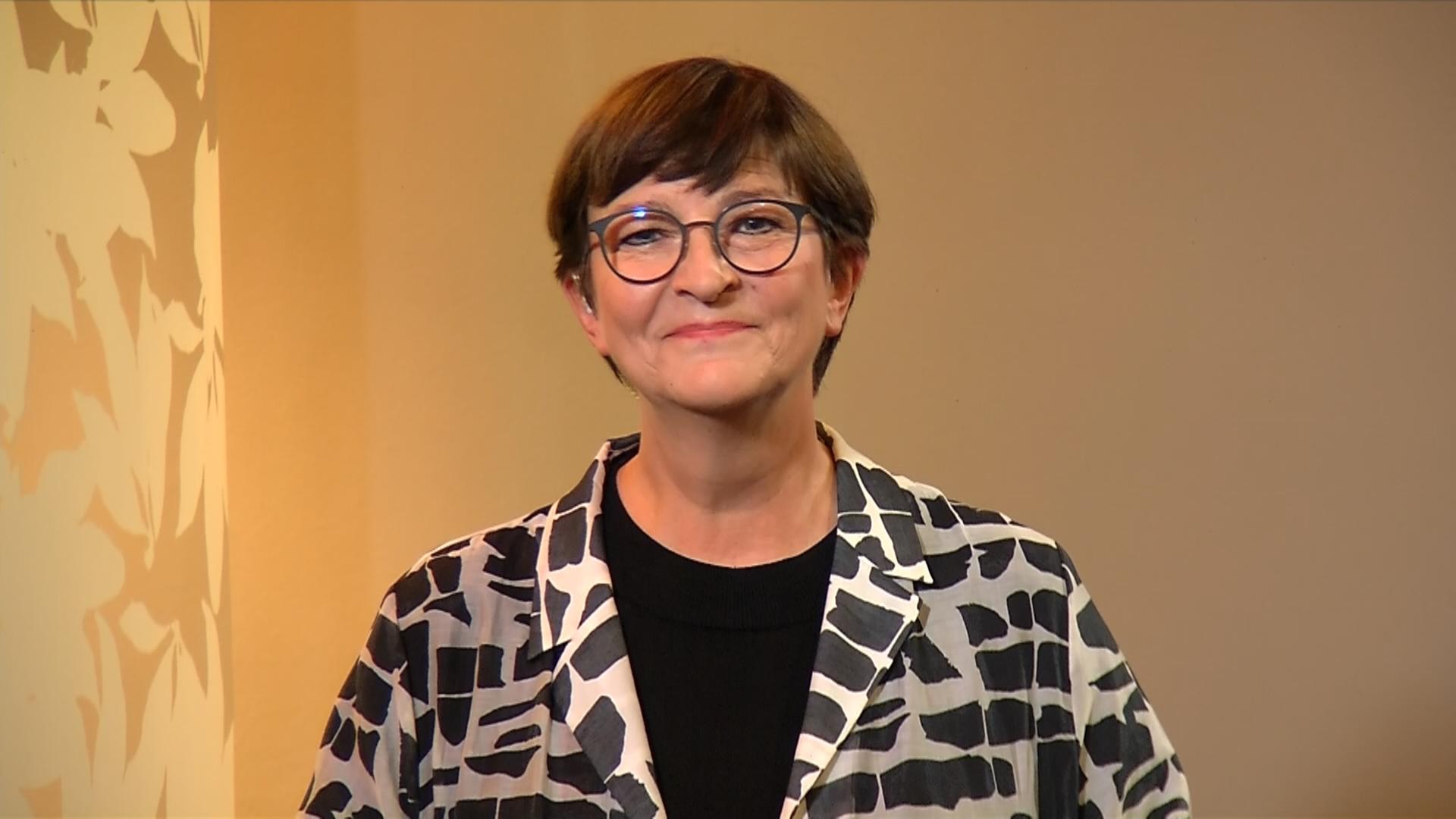 SPD-Co-Vorsitzende, Saskia Esken, im Berlin-direkt-Interview