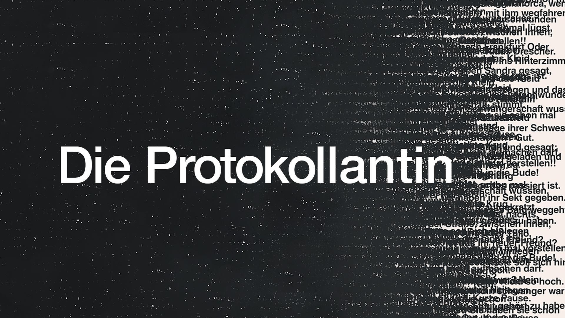 Die Protokollantin