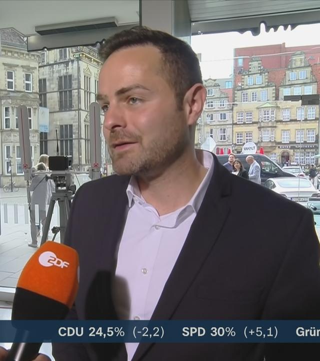 Thore Schäck äußert sich zu der Prognose der Bremen-Wahl