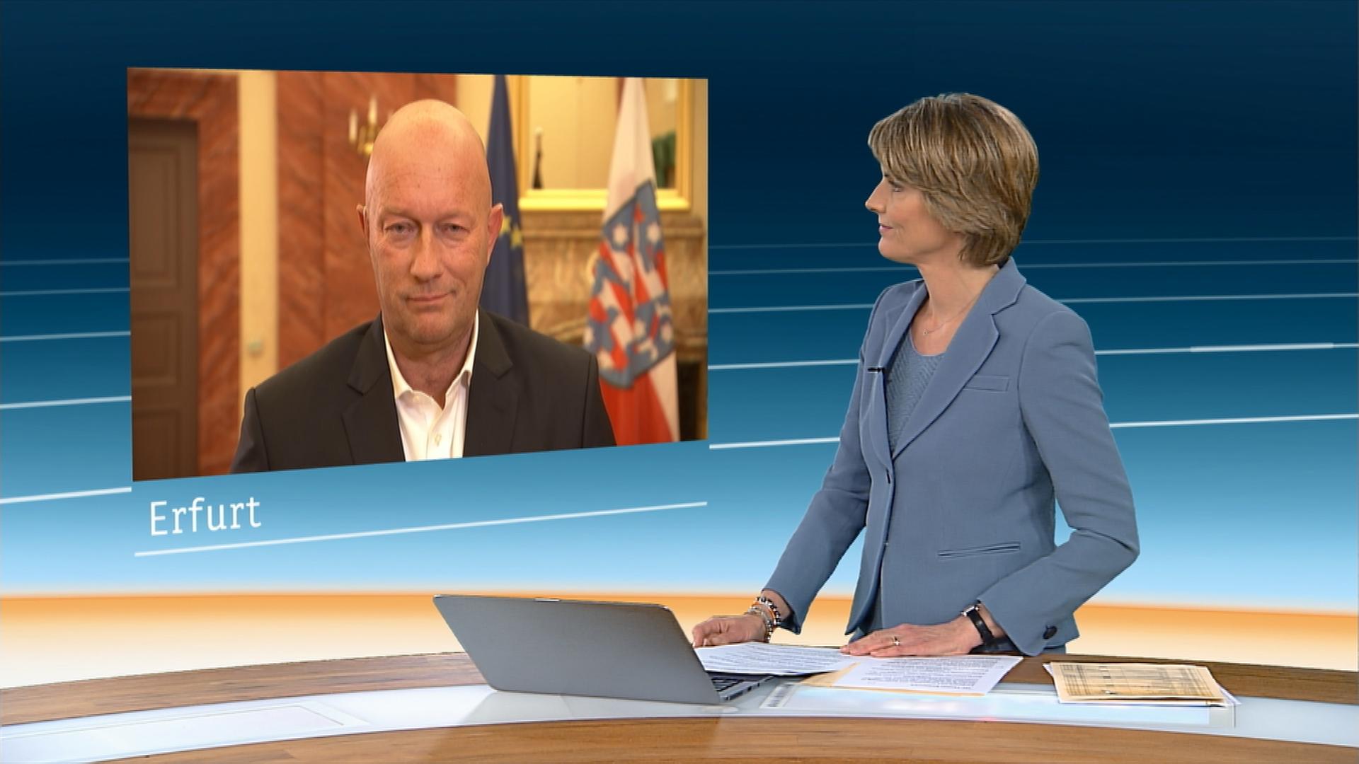 Schaltgespräch Slomka Kemmerich 05.02.2020