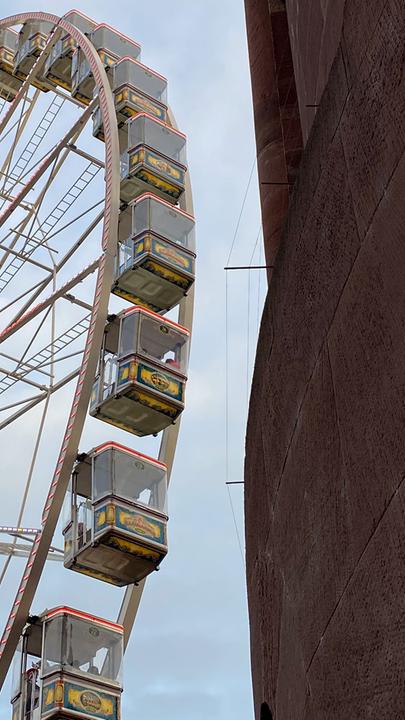 Archiv: Ein Riesenrad in Mainz 