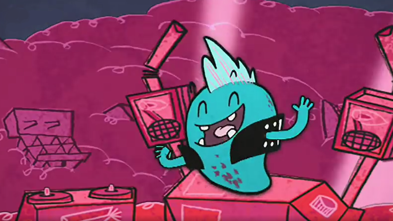 Schimmie schimmelt am Badewannenrand.