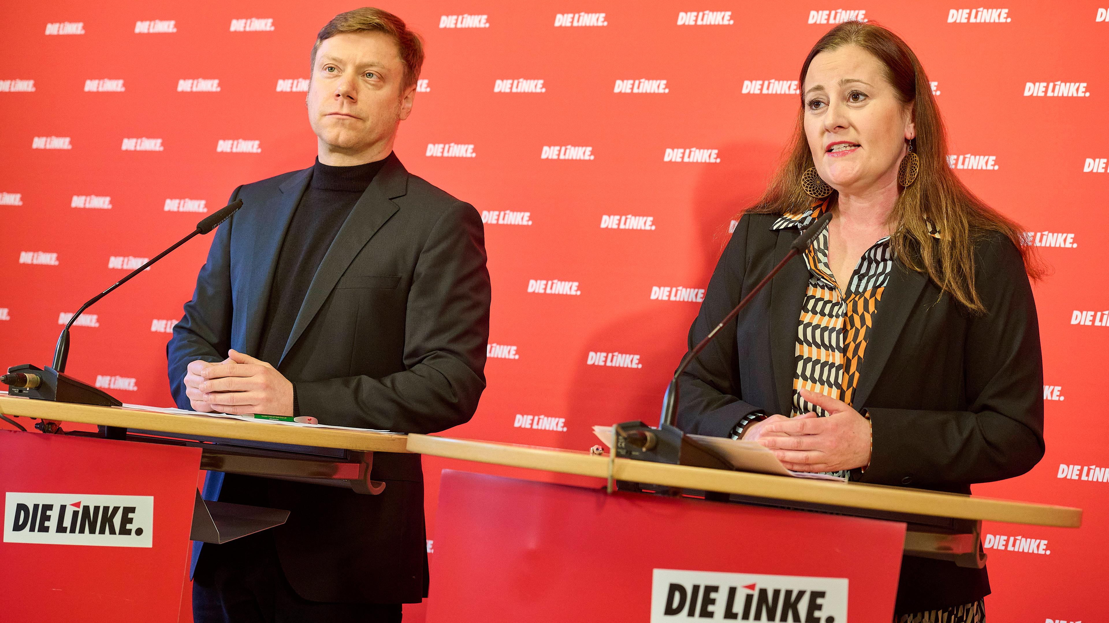 Die Linke - Martin Schirdewan und Janine Wissler 