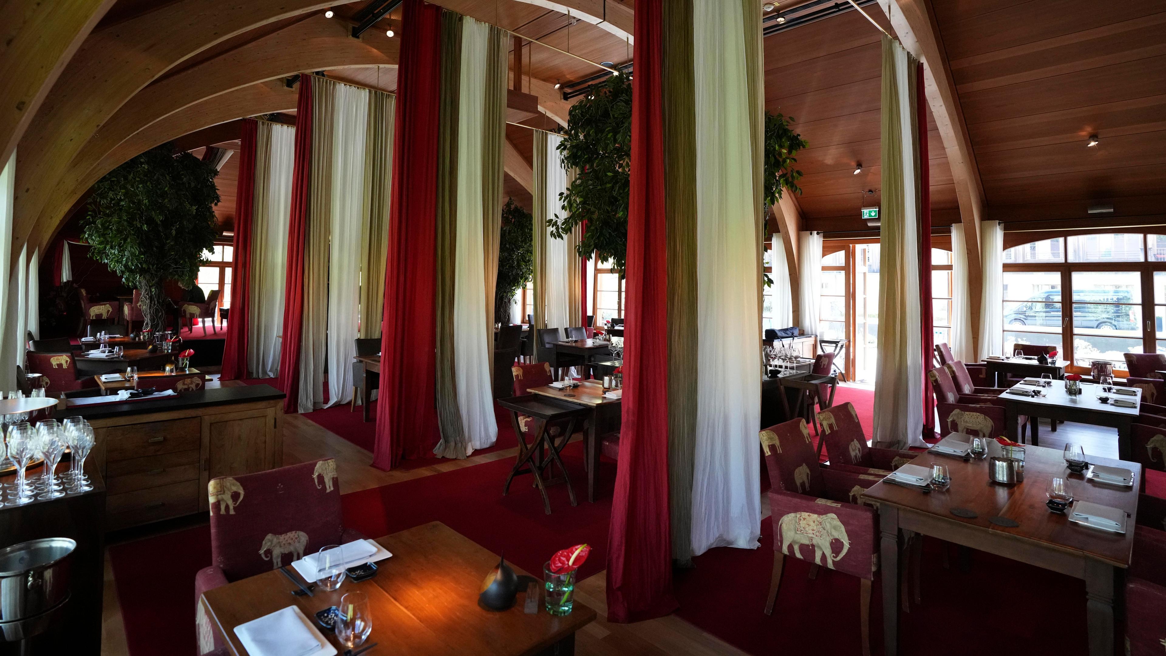 Das Restaurant Fidelio in Schloss Elmau