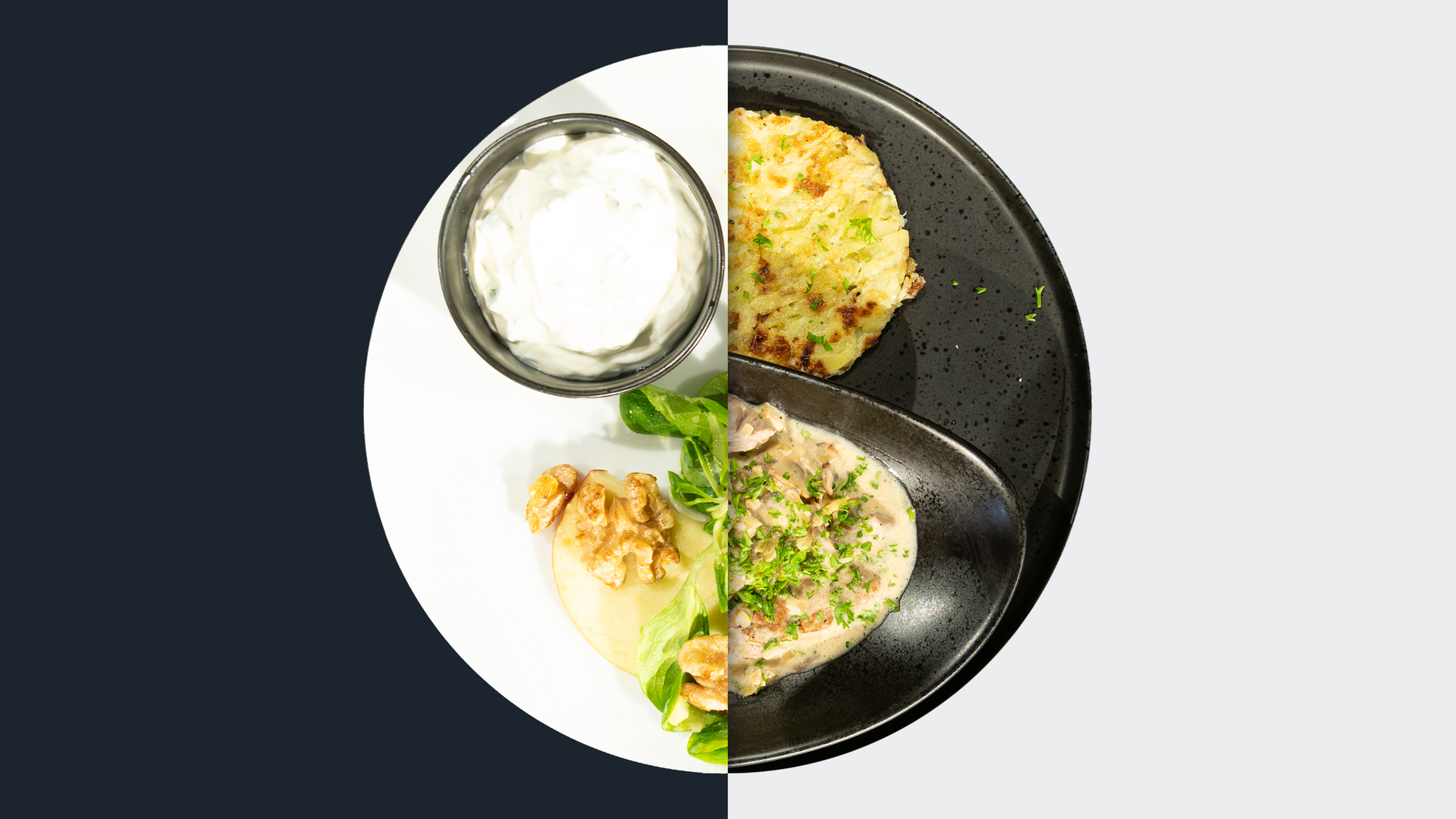 Schmand-Dip vs. Zürcher Geschnetzeltes