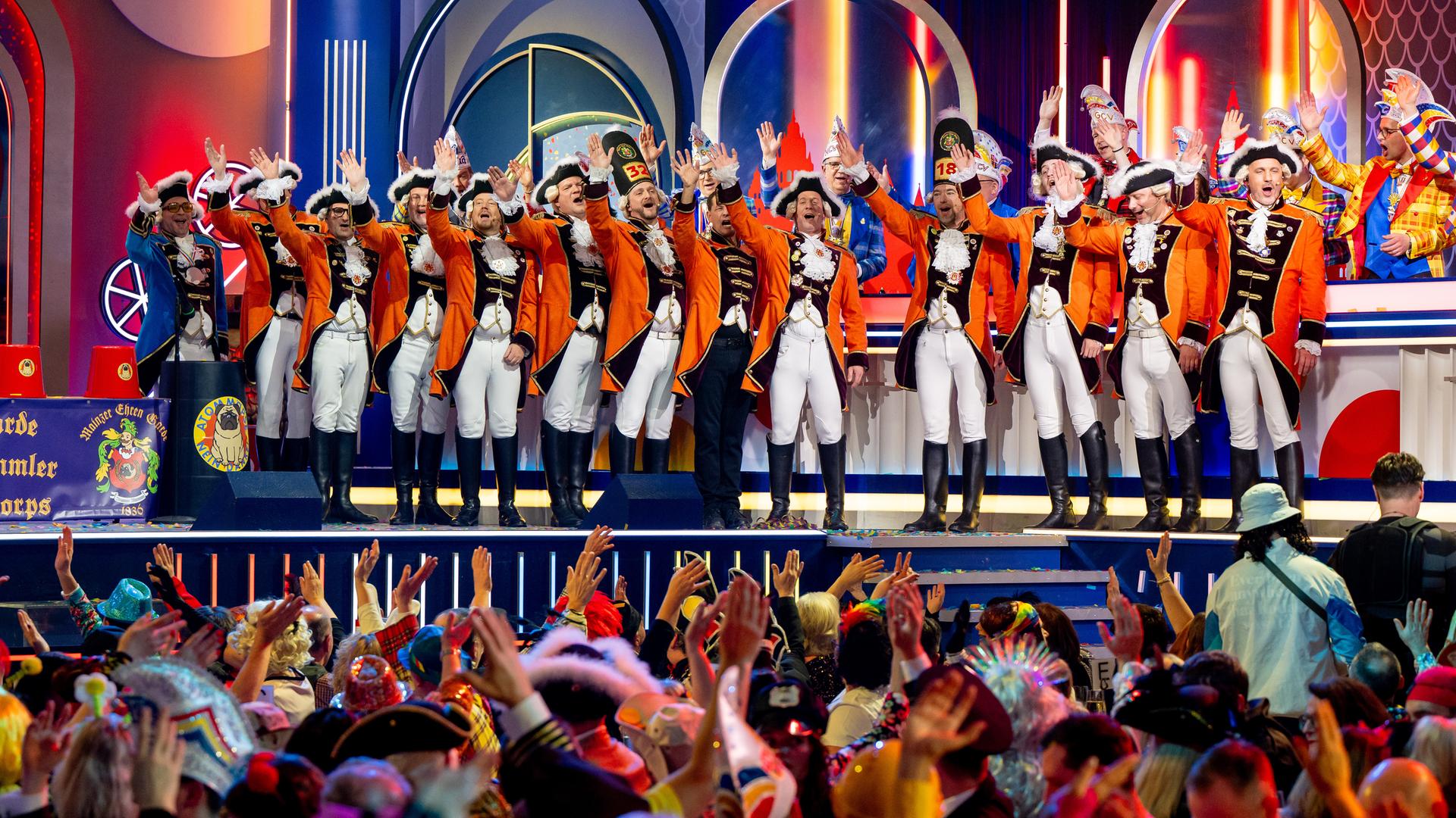 Die "Schnorreswackler" bei "Mainz bleibt Mainz, wie es singt und lacht"