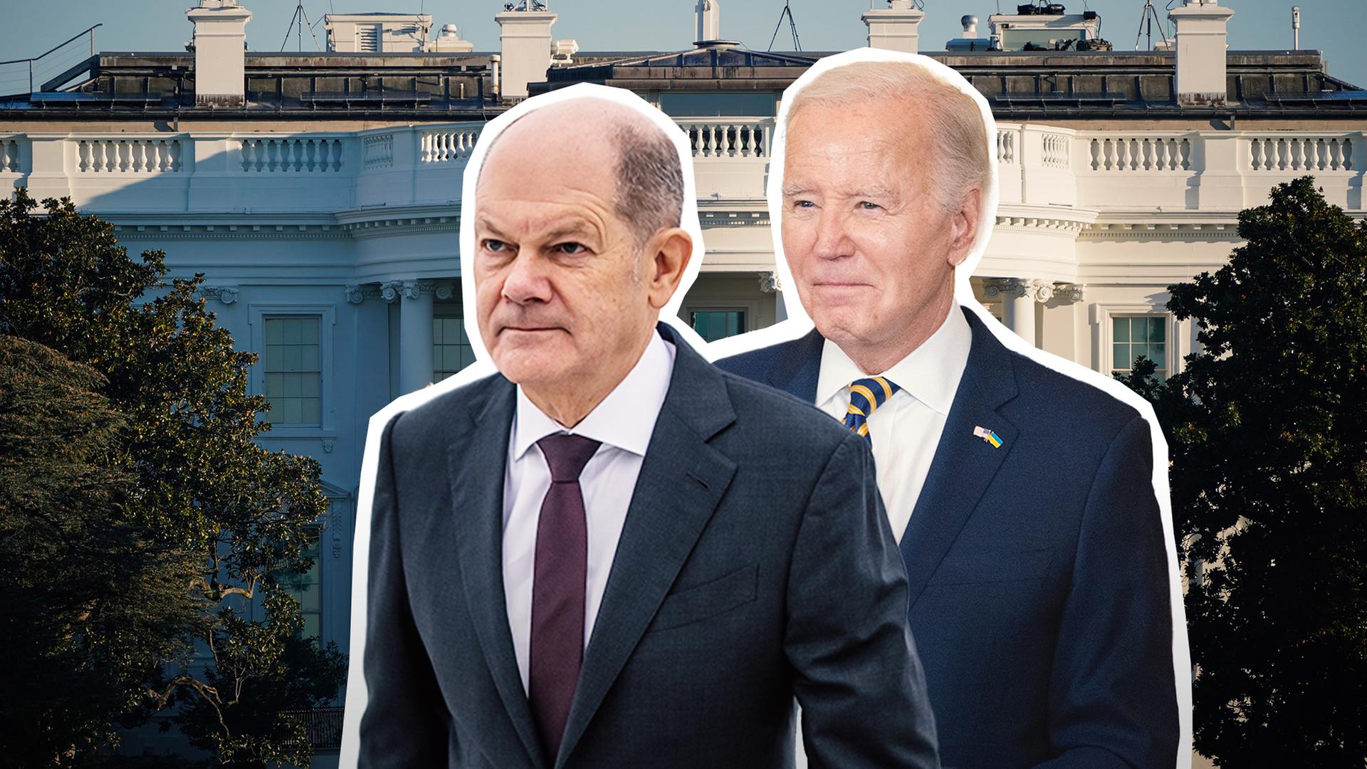 TN: US-Präsident Joe Biden und Bundeskanzler Olaf Scholz