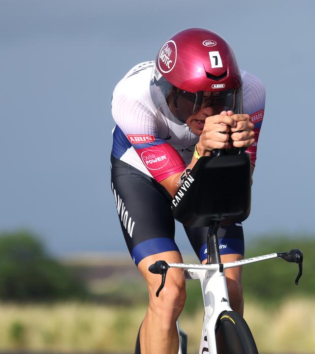 Jonas Schomburg bei der Ironman-WM 2026 auf der Radstrecke