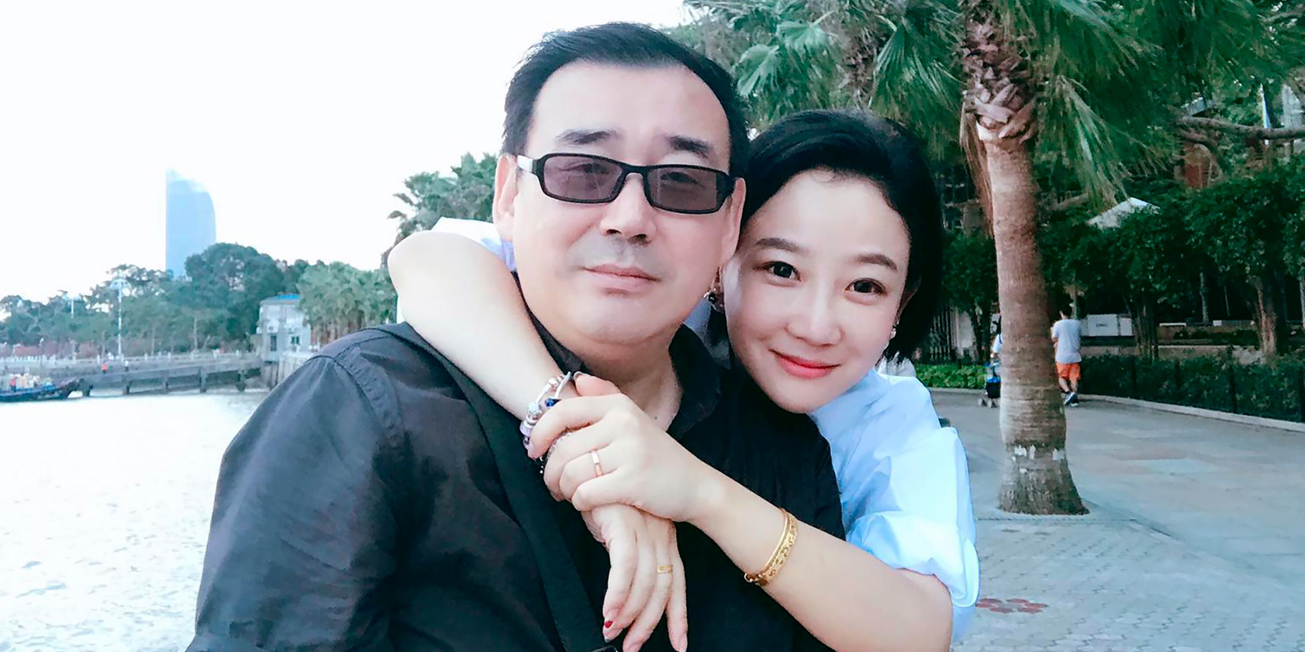 Schriftsteller Yang Hengjun und seine Frau Yuan Xiaoliang (undatiertes Archibild)