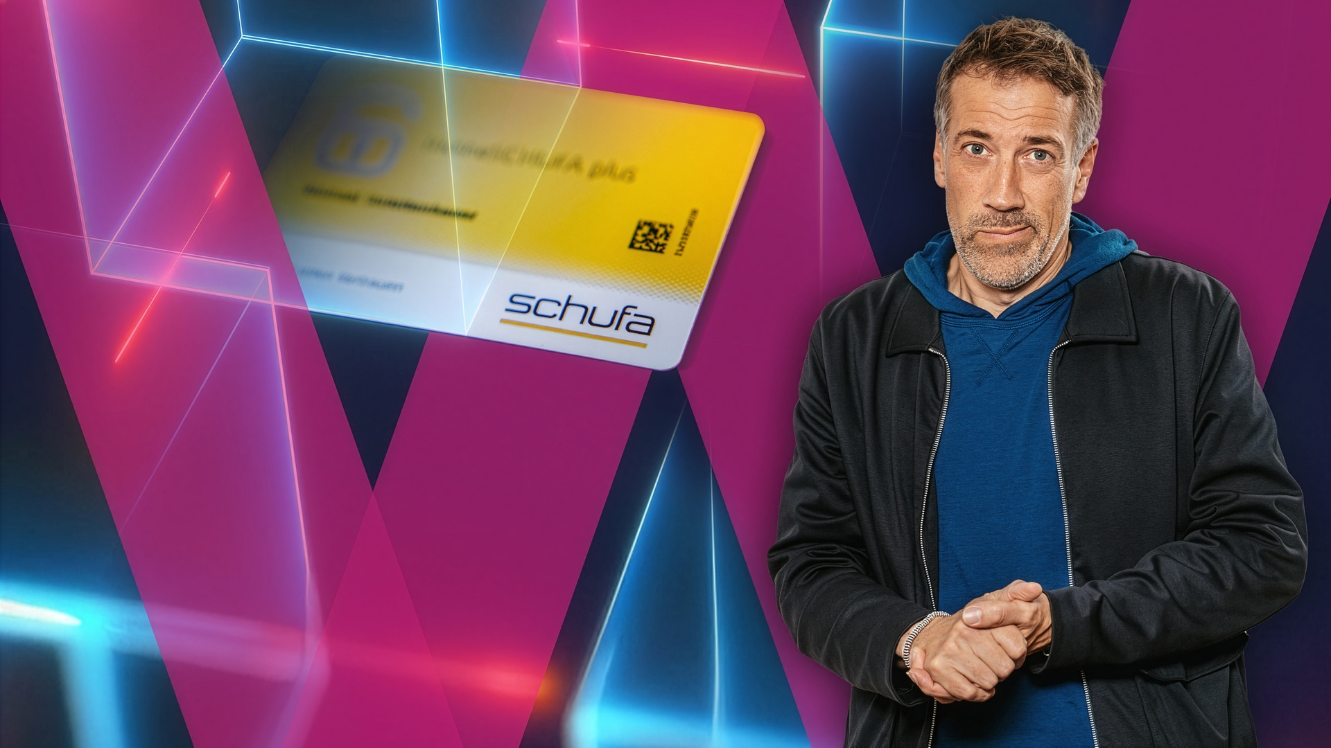 WISO-Moderator Marcus Niehaves hinterfragt die schufa.