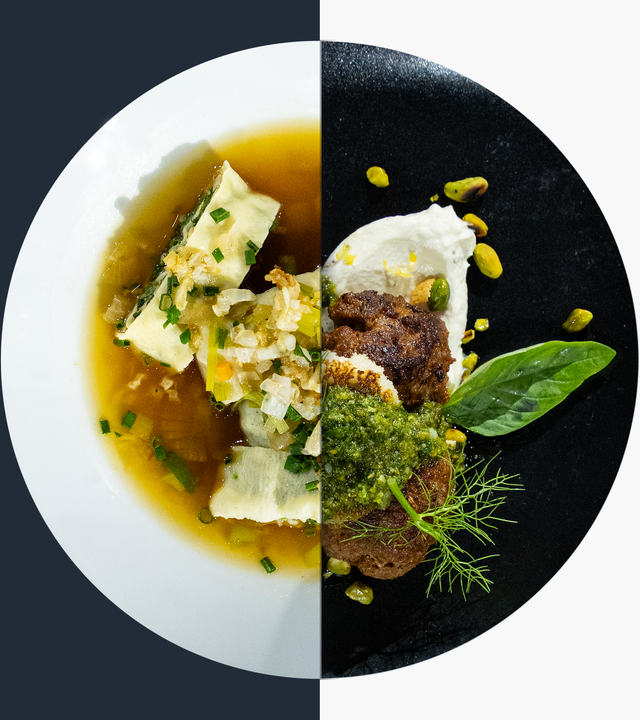 Schwäbische Maultaschen-Suppe vs. Fenchel-Polpette