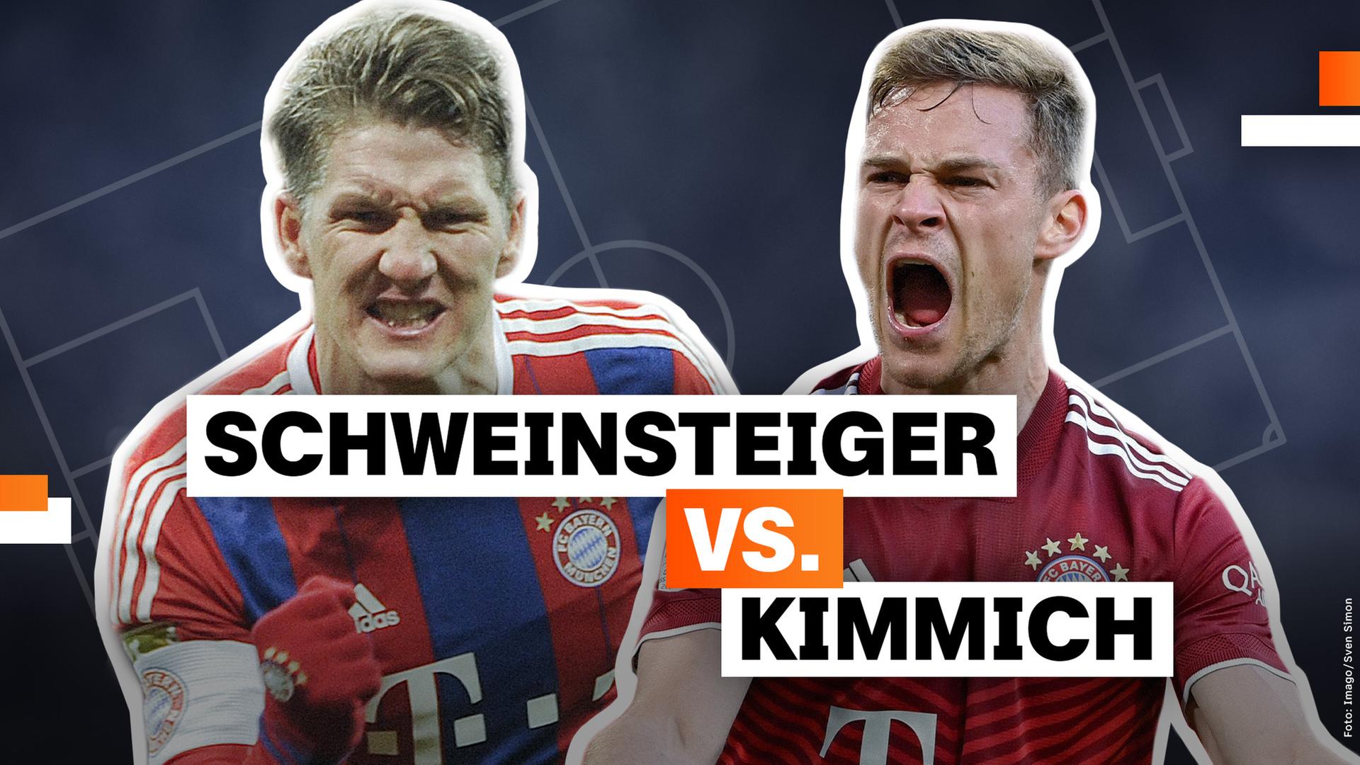 Schweinsteiger vs. Kimmich