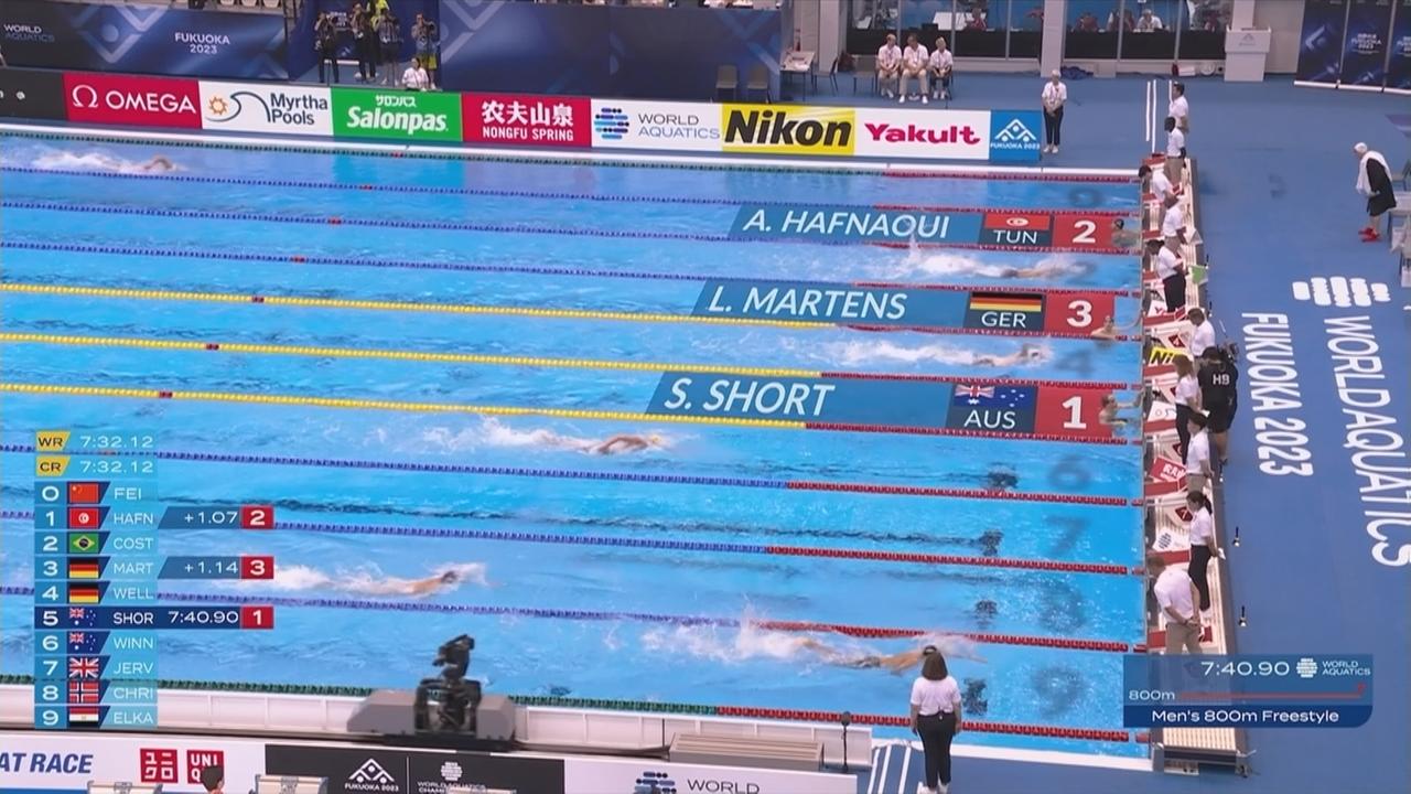 Schwimm-WM Wellbrock verpasst 800-m-Finale, Märtens drin