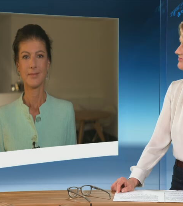 Schaltgespräch mit Sahra Wagenknecht